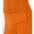 Fluorescent Orange Second Skin Zentai Suit - Bumbag close up