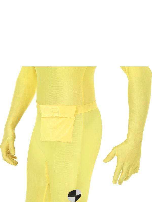 Second Skin Crash Test Dummy Zentai Suit - Bum bag