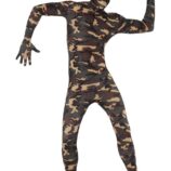 Camouflage Second Skin Zentai Suit - Front