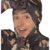 Camouflage Second Skin Zentai Suit - Open Faced Hood