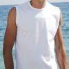 Skinnifit Sleeveless T-Shirt - White