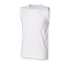 Skinnifit Sleeveless T-Shirt - White